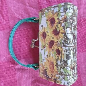 Sunflower Mini Coin Purse